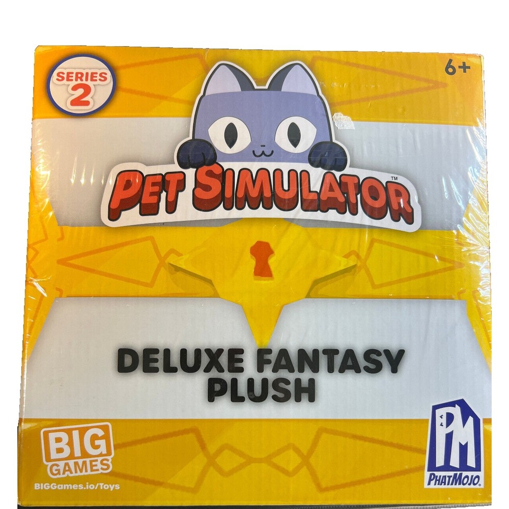 Pet Simulator Deluxe Fantasy Plush Series 2 Toy Big Games DLC PhatMojo NEW